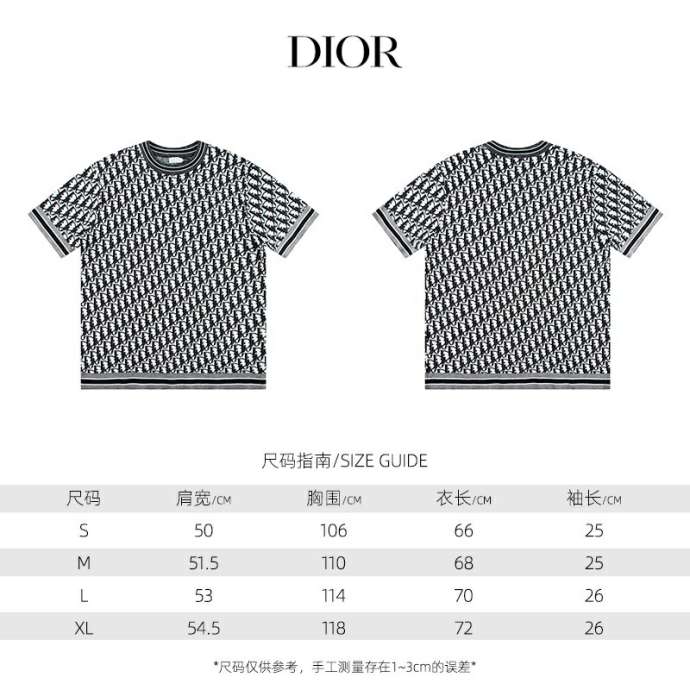 Dior T Shirts Short _SKUDiorS-XLautA4033935